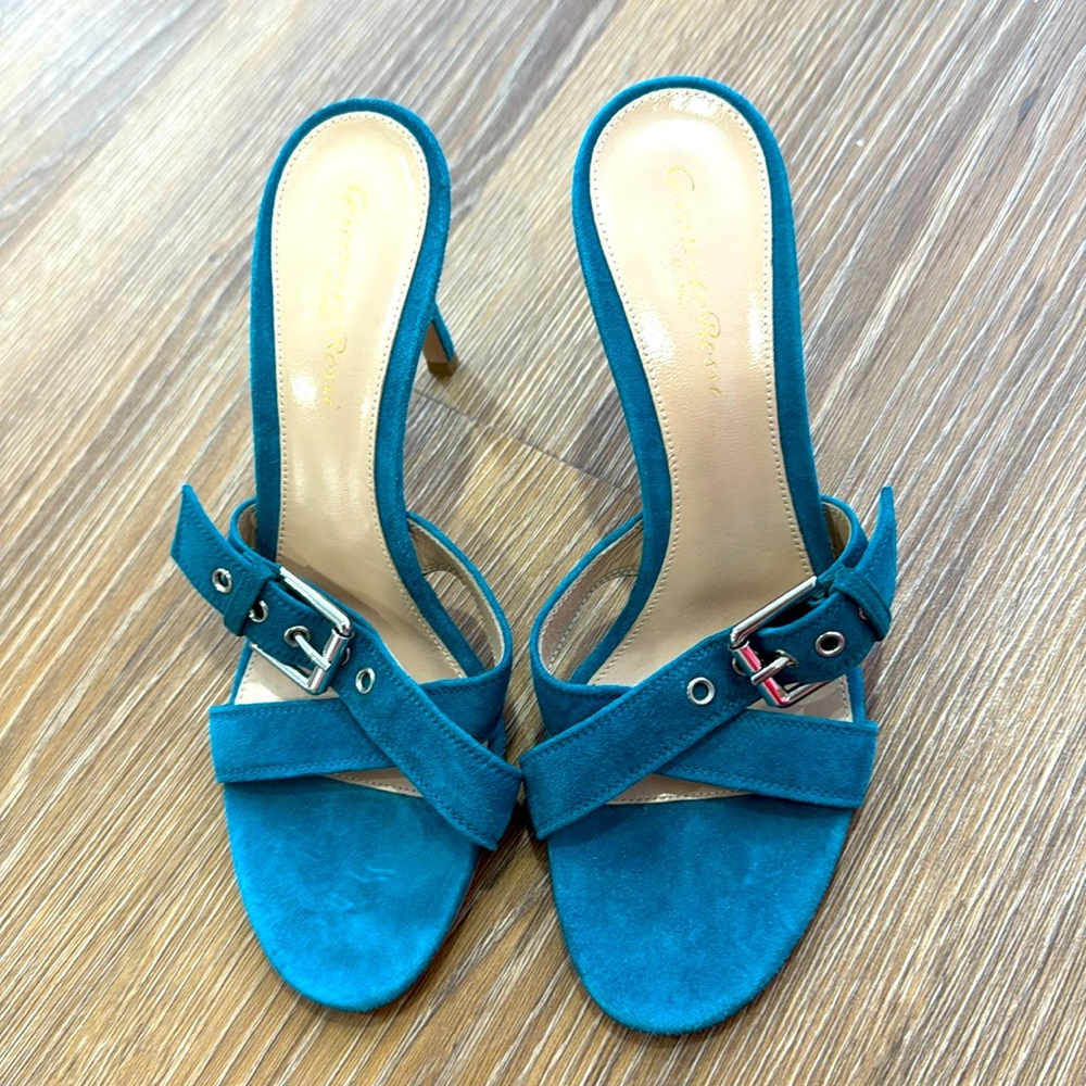 Gianvito Rossi buckle mules